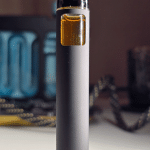 1000mg Chem Dawg Nuke All-in-One vape with diesel gas, sour citrus, earthy pine, skunky funk, and daytime effects
