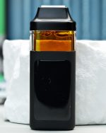 2000mg Strawnana Nuke All-in-One with Strawguava and Banana Punch phenos, sweet strawberry, tropical guava, banana cream, and anytime effects